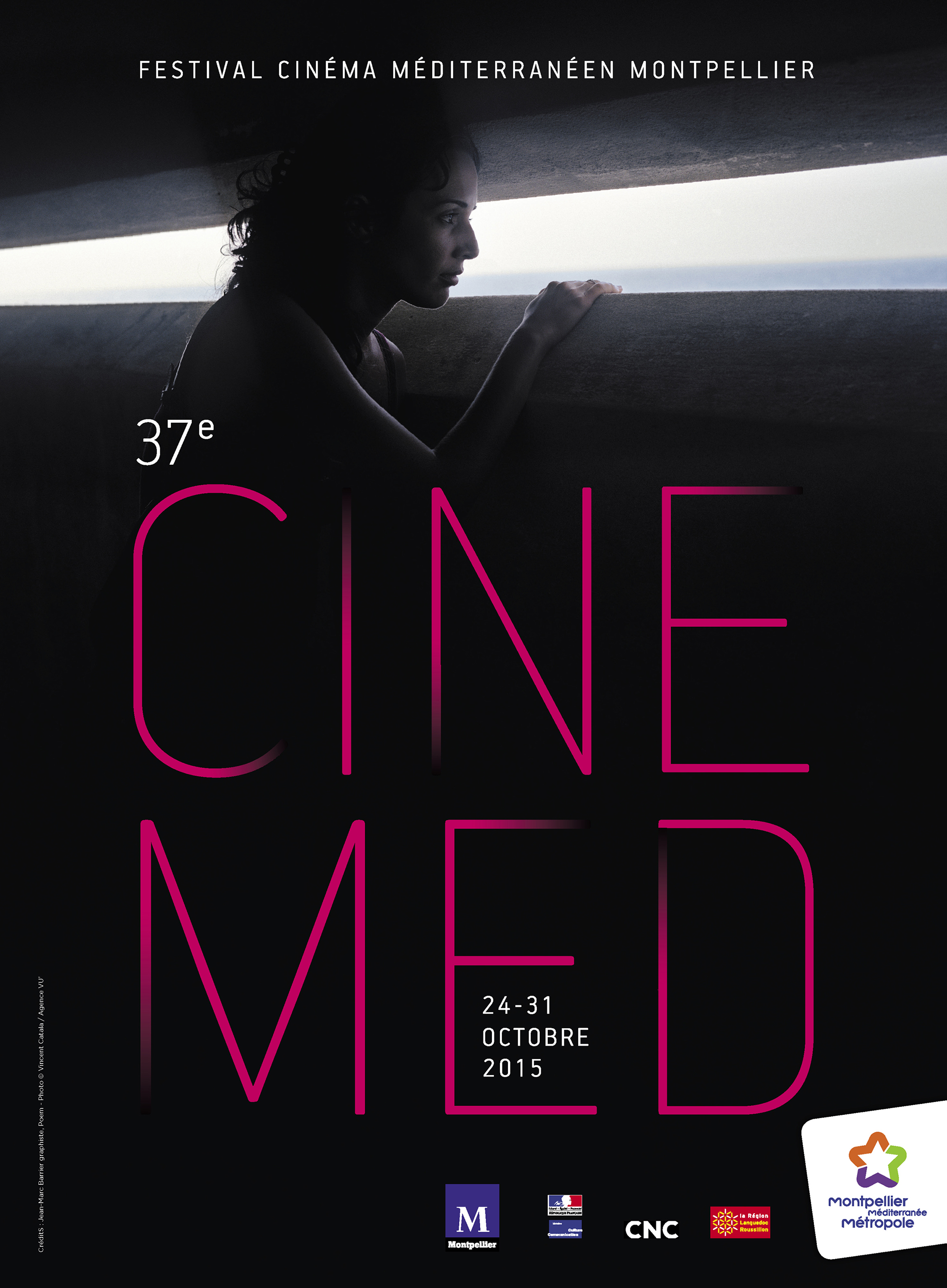 Affiche 37<sup>e</sup> Cinemed 2015